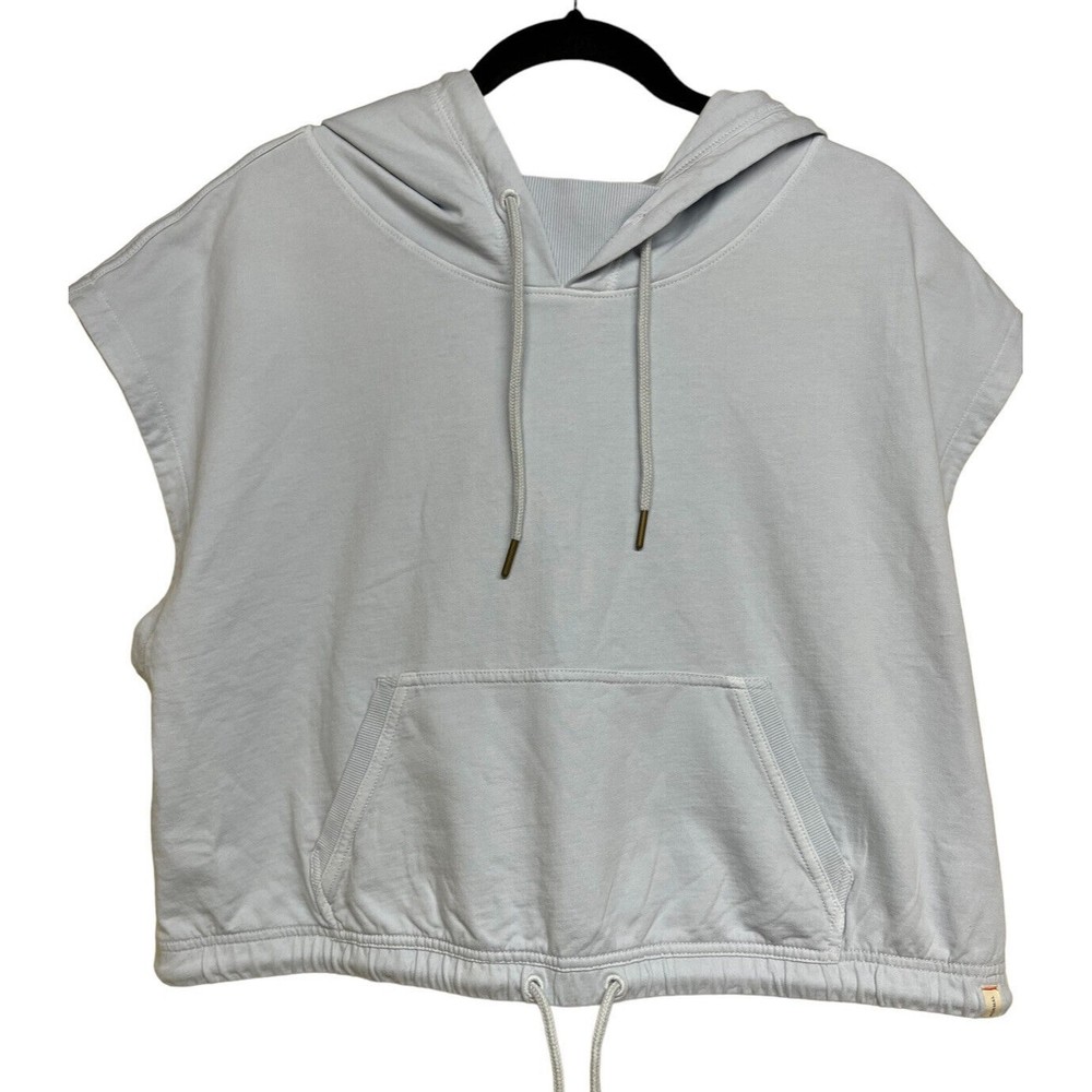 The Normal Brand Classic‎ Terry Sleeveless Hoodie Mist Women’s Size Large